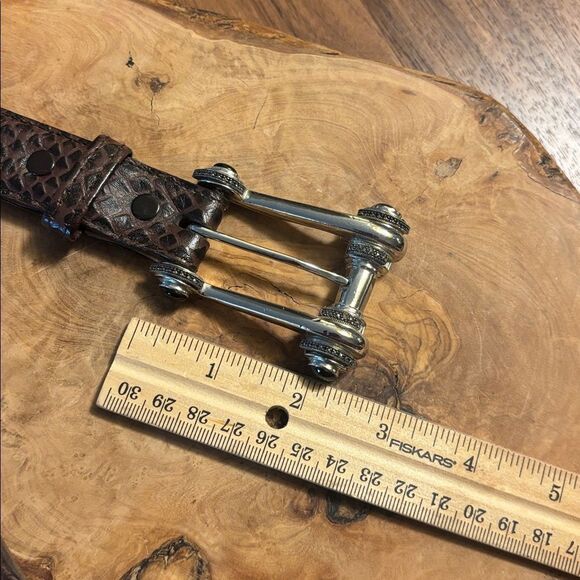 Vintage Judith Jack Leather Belt - M main image 10